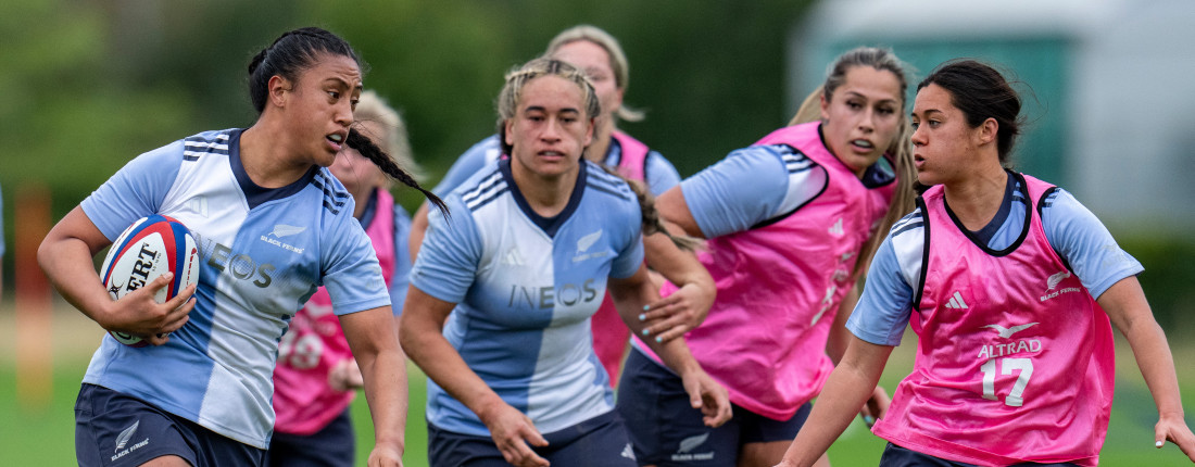 Black Ferns training