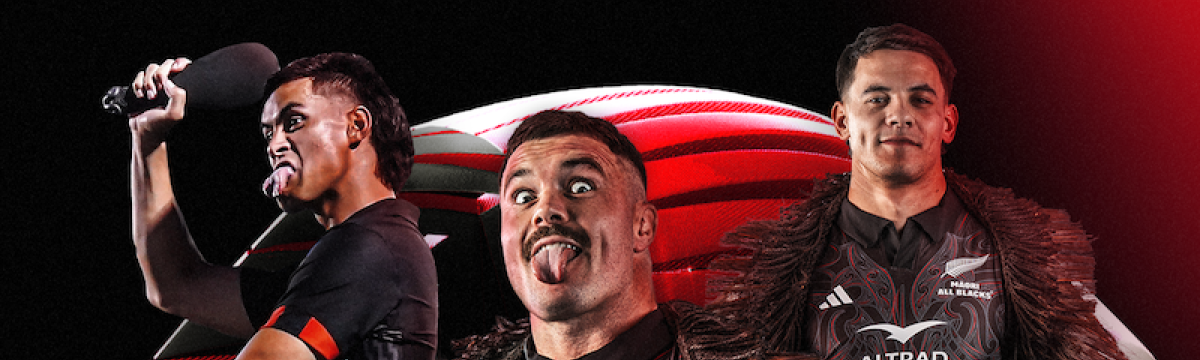 Māori All Blacks Hero Background Image