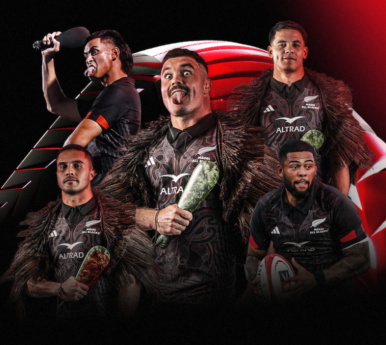 Māori All Blacks Hero Background Image