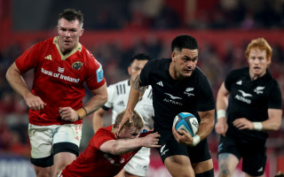 All Blacks XV Survive Munster’s Onslaught to Claim Gritty Victory